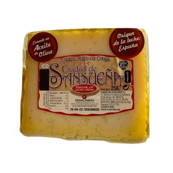 SANSUEÑA QUESO ACEITE CUÑA