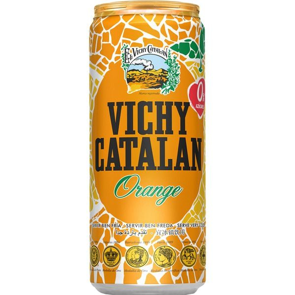 VICHY NARANJA LATA 0,33 C24