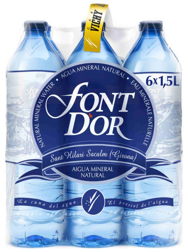 FONTDOR 1,5 L PACK-6