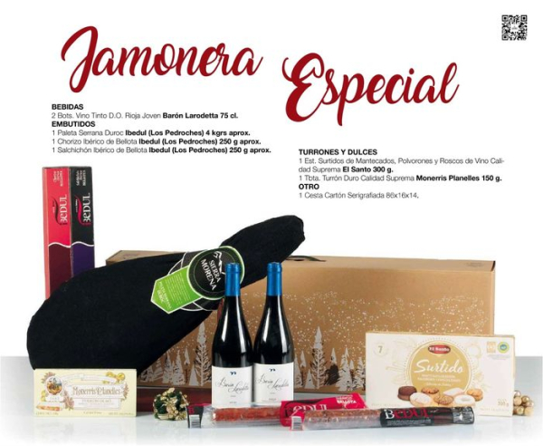 LOTE JAMONERA ESPECIAL REF204