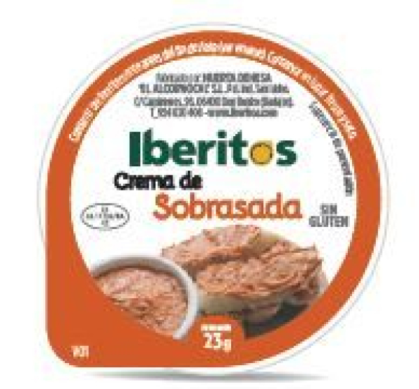 IBERITOS CREMA DE SOBRASADA 23GR. C18