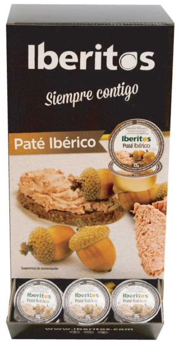 IBERITOS EXPOSITOR PATE IBERICO 23GR. C100