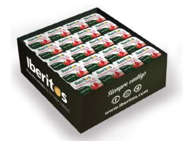 IBERITOS CONFITURA FRESA 20GR. C96