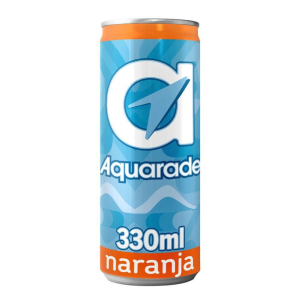 AQUARADE NARANJA ZERO 330 LATA C24