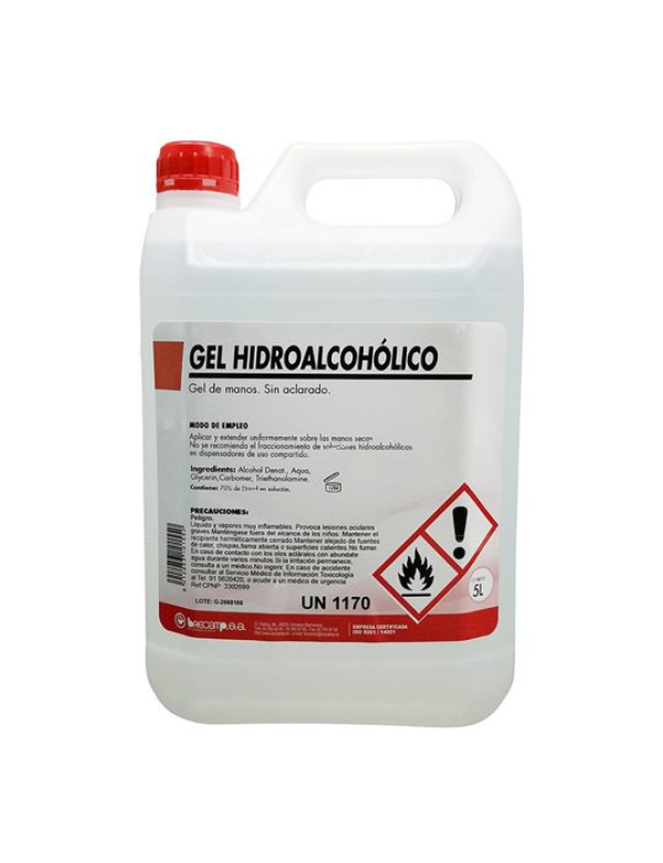 QVM GEL HIDROALCOH 5L